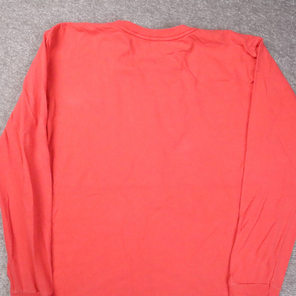 Volcom Cheezmoso Spellout Logo Medium Red Long Sleeve T-Shirt - Picture 9 of 9